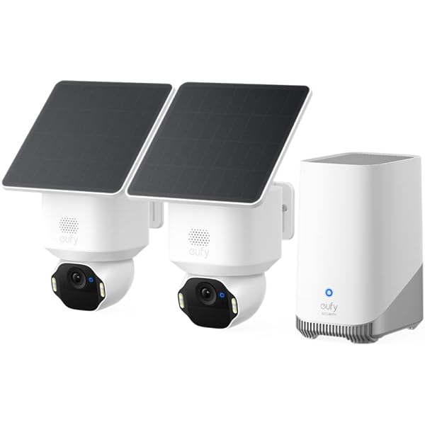 eufy Security eufyCam S330(eufyCam 3) 3-Cam Kit, Security Camera